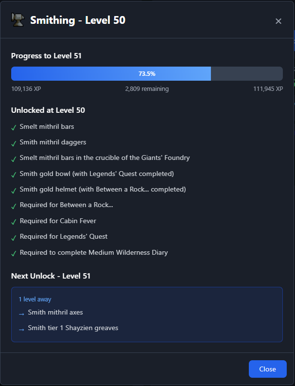 OSRS Skill Tracker - Track Your Old School RuneScape Progress